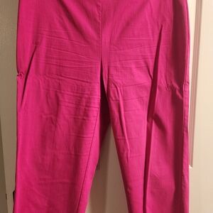 Attyre Hot Pink Straight Leg Women's Pants